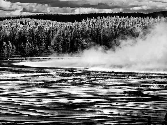 Grand Prismatic Spring, Yellowstone National Park, Wyoming