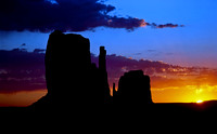 The Mittens, Monument Valley Navajo Tribal Park, Arizona
