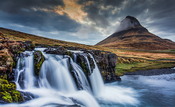 Kirkjufell and Waterfall, Iceland