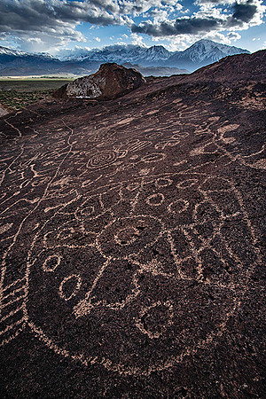 Sky Rock Petroglyphs, California