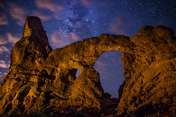 Turret Arch, Arches National Park, Utah