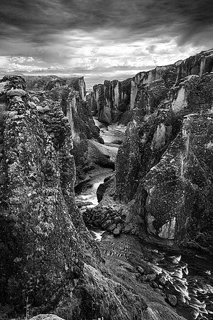 Fjaorargljufur Canyon, Iceland