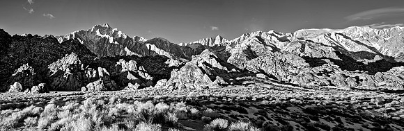 Alabama Hills and Sierra Nevada, California