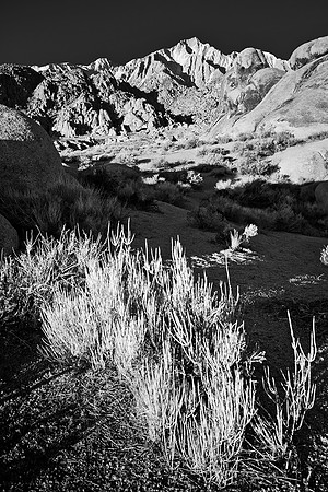 Alabama Hills and Sierra Nevada, California