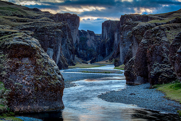 Fjaorargljufur Canyon, Iceland